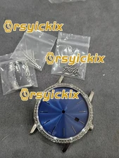 39mm Stainless Steel Watch Case With Leather Band Kit for Piaget Series 2892