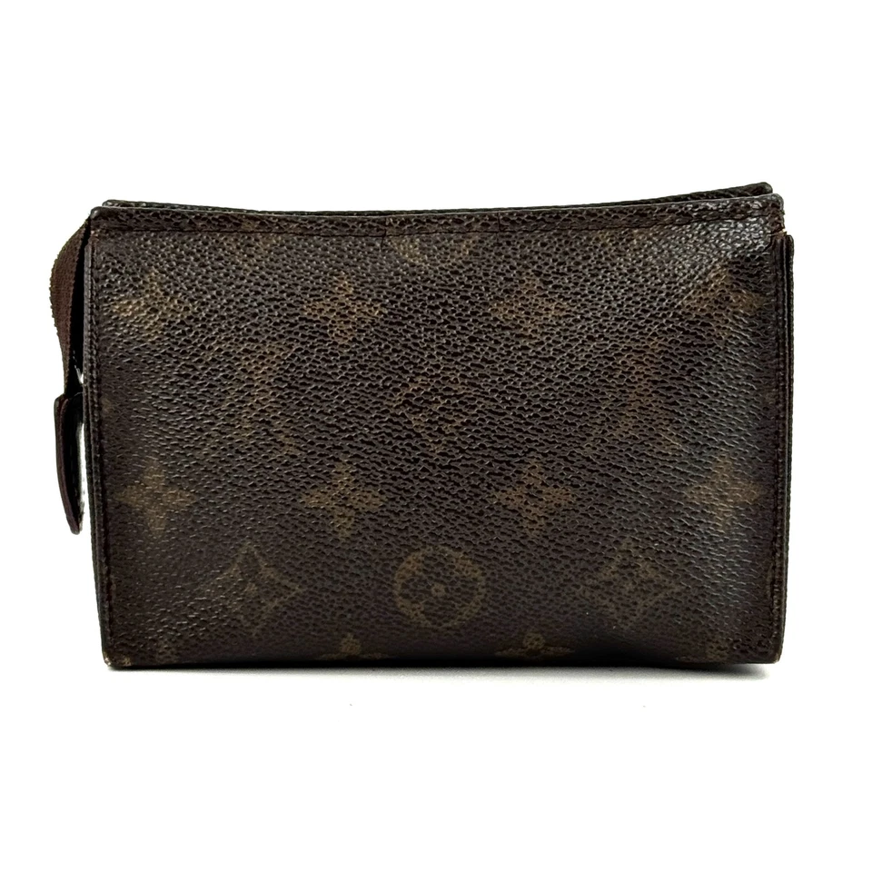 Louis-vuitton Bolso de Mano Bolsa de Cosméticos M47546 Poche Toilette 15 Auténtico Foto 2 de 4