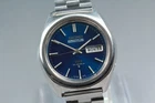 Vintage 'Kanji' 1971 Seiko 5 Actus 6106-7520 Blue Dial Automatic Watch Japan
