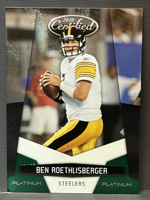 2010 Panini Certified #118 Ben Roethlisberger Platinum /5 Pittsburgh Steelers