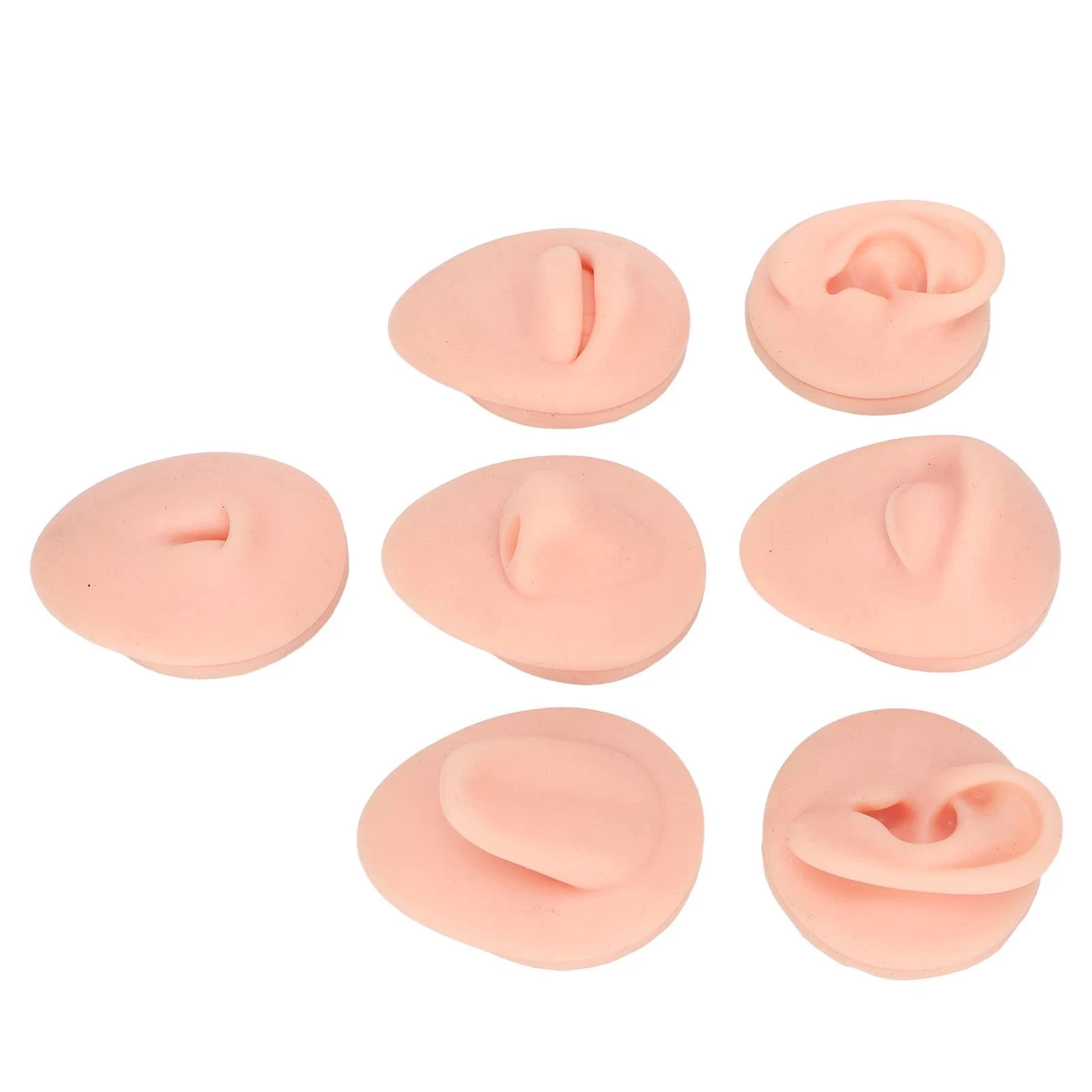 Fayelume 7PCS Piercing Practice Model Kit, Silicone Body Part Model For - product detail image 9