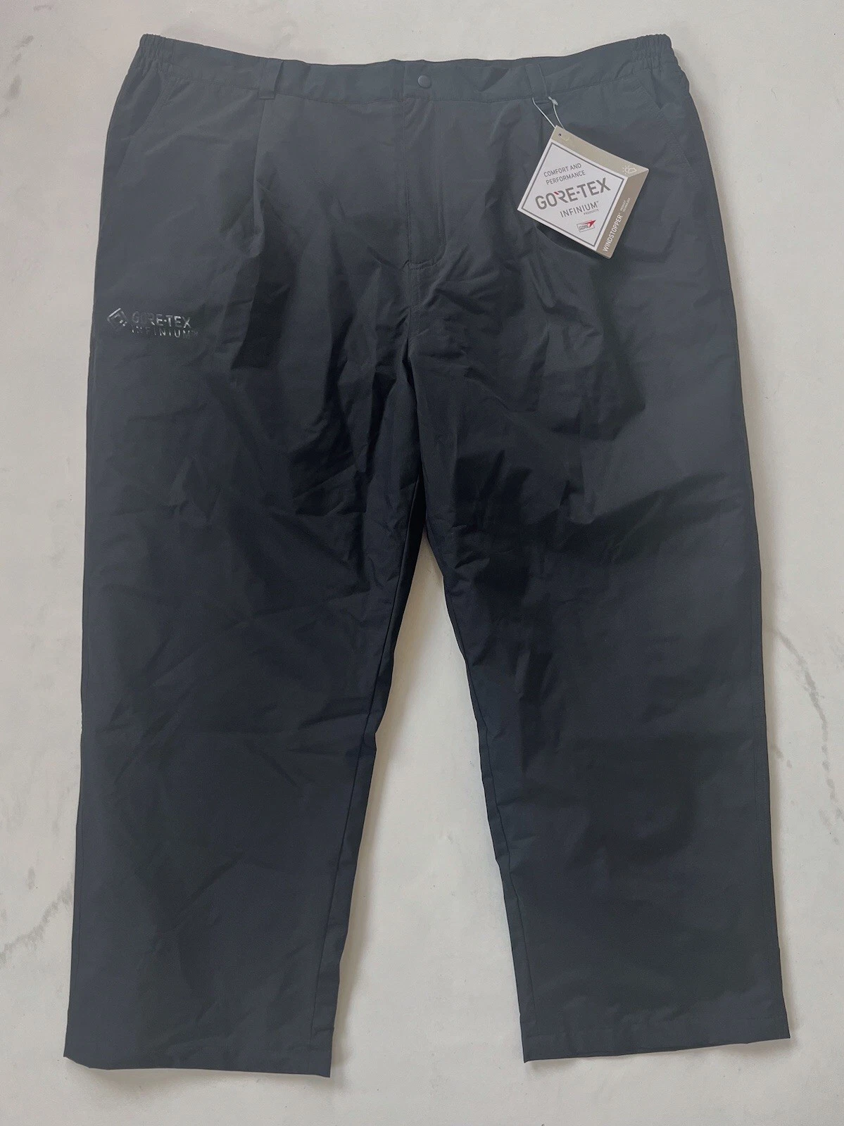 Size XXL 2XL Men Adidas Original GORE-TEX Tech Ski Skateboard Pants Black HK9889