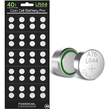 LR44,AG13,SR44,Knopfzelle,Alkaline Batterie,40 Stück,Uhr,Kalkulator