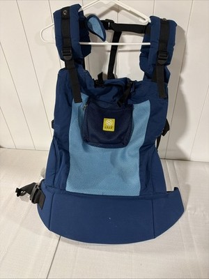 Lillebaby Complete Airflow 6-in-1 Baby Carrier Navy Blue Mesh 7-45lbs Ergonomic