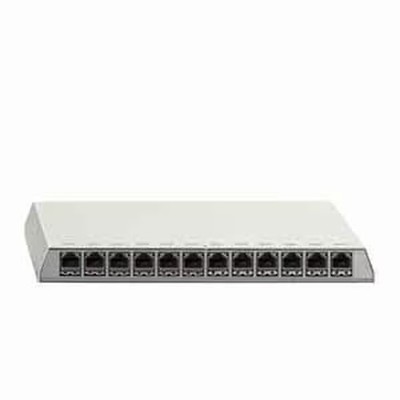 Rutenbeck PP-ClassEA iso-12 Ap rw, ClassEA iso-Patchpanel, geschirmt, Aufputz, f