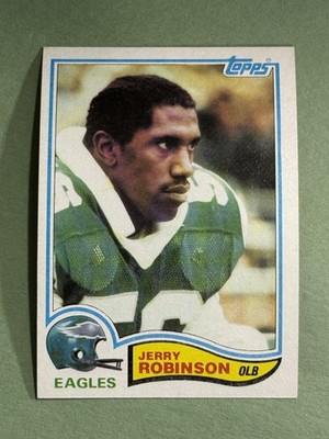 Jerry Robinson 1982 Topps Philadelphia Eagles #455 GG365