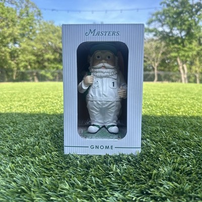2026 Masters Boxed Mini Gnome Golf Figurine Resin White/Green