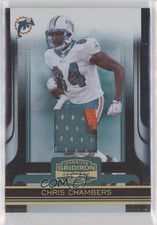 2006 Donruss Gridiron Gear Jerseys Prime 18/25 Chris Chambers #55 0gx4