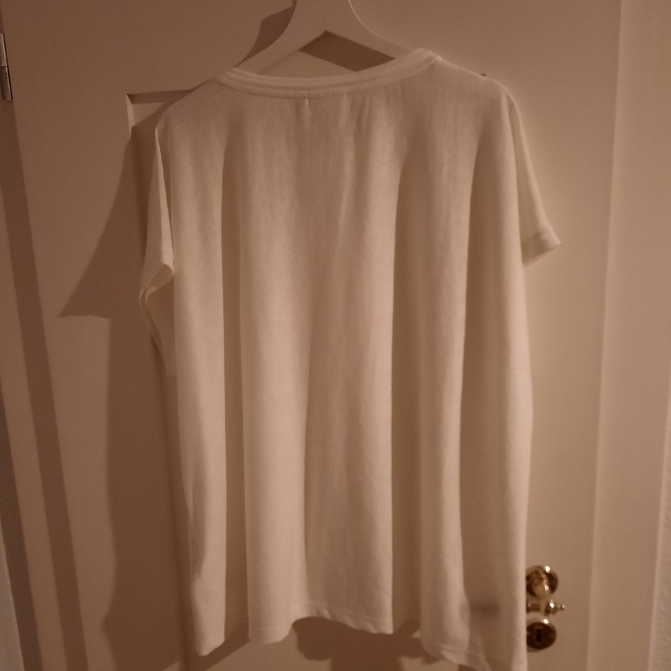 T-shirt met print voor dames in Rood