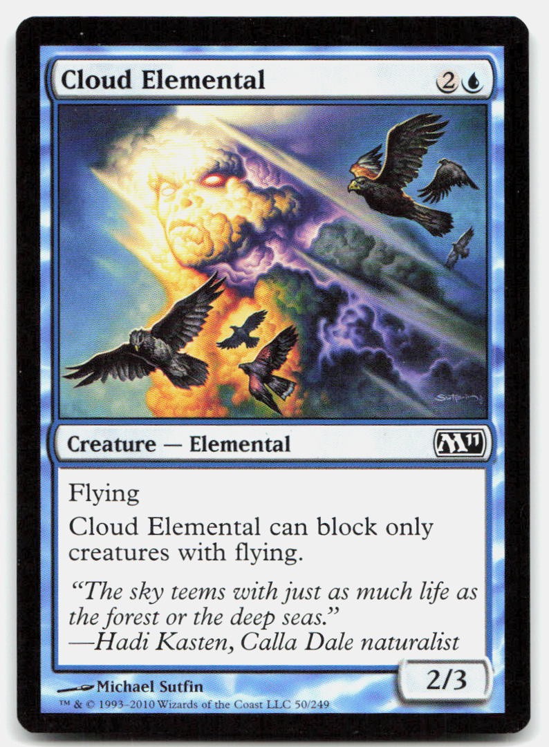 CLOUD ELEMENTAL 50 C Magic 2011 (M11) LP