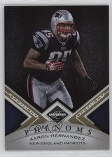 2010 Panini Limited Phenoms Spotlight Gold 19/25 Aaron Hernandez #151 1gt