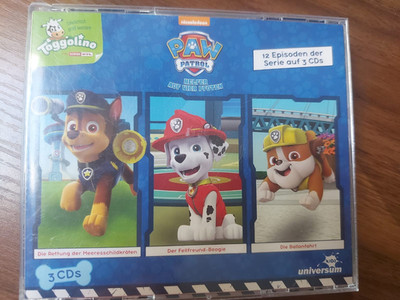 22 PAW Patrol-Hörspiele auf 6 CDs