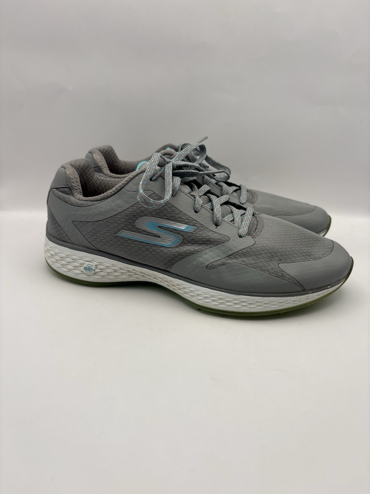 Skechers Go Golf Birdie Gray And Blue Sneakers Women Size 8