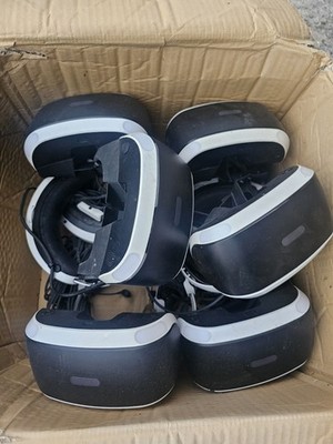 Lot Of 6 Sony PlayStation VR PS4 Virtual Reality Headset ONLY - Untested