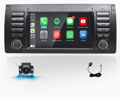 #ad 7#x27;#x27; 264G Car Radio for BMW 5 Series 1995 2002 Android 13 Wireless CarPlay Andro $127.00