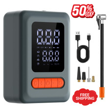 Tire Inflator Portable Air Compressor Car Jump Starter C9 FREE SHIPPING