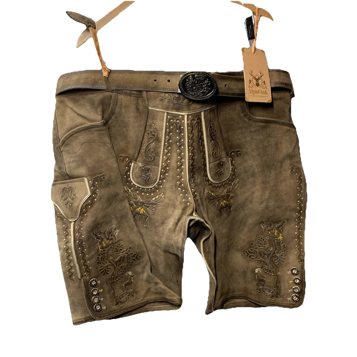 Pantaloncini Corti In Jeans Da Uomo Azzurri MP0037BA - Foto 8