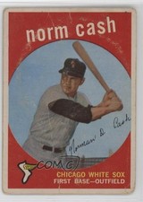 1959 Topps High # Norm Cash #509 05k6