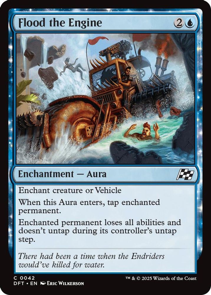 2025 Magic: The Gathering: Aetherdrift - Flood the Engine (#42, C, Near Mint)