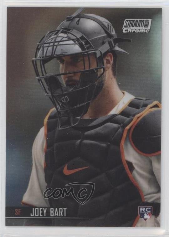 2021 Topps Stadium Club Chrome Refractor Joey Bart #241 Rookie RC 6f8