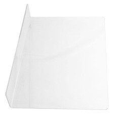Sink Water Splash Guard: Acrylic Splash Guard for Wash Basins - 30cm/11.81 Inch