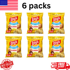 ( 6 packs)Lays Classic Potato Chips, Party Si...