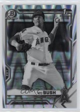 2021 Bowman Draft Chrome Black & White RayWave Refractor Ky Bush #BDC-149 0yj0