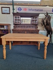 Scrub Top Farmhouse Dining/Kitchen Table 