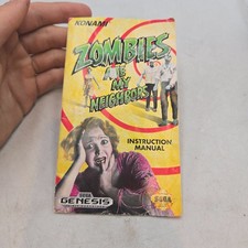 Zombies Ate My Neighbors Sega Genesis CIB Complete w Manual