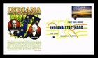 FIRST DAY OF ISSUE COVER PANDA CACHET INDIANA STATEHOOD PICTORIAL CANCEL