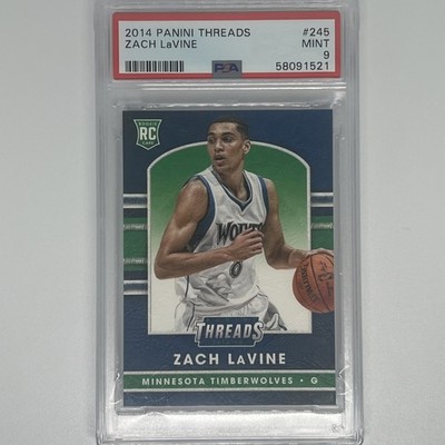 Zach LaVine 2014 Panini Threads RC #245 Rookie Card Timberwolves