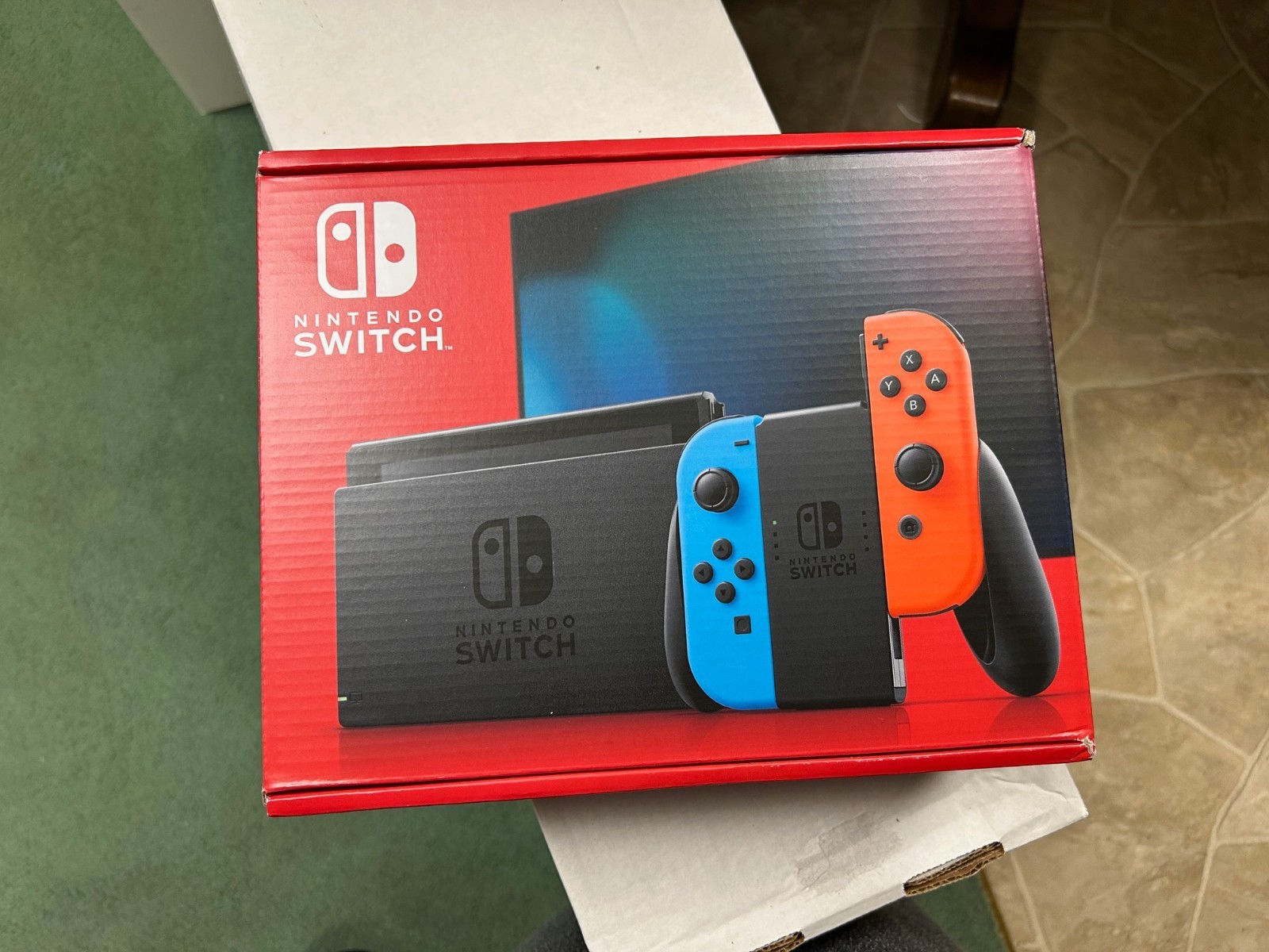 Nintendo Switch 32GB Handheld Console - Neon Red/Neon Blue --- Brand New