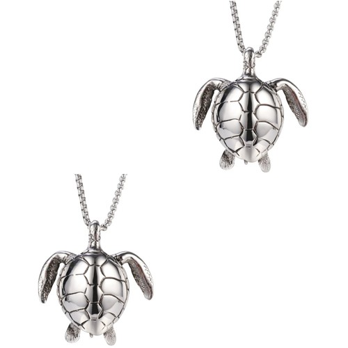 Sea Turtle Charm Anhänger Halskette Kreative Mode Schmuck Accessoire - Picture 3 of 4