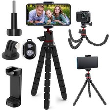 360 Rotation Flexible Octopus Tripod for Smartphone/DSLR/Sports Action Camera US