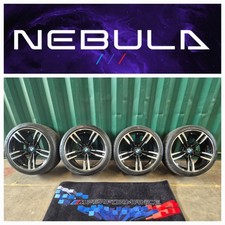 GENUINE BMW 437m 19" ALLOY WHEELS Continental Sport 7 Tyres 