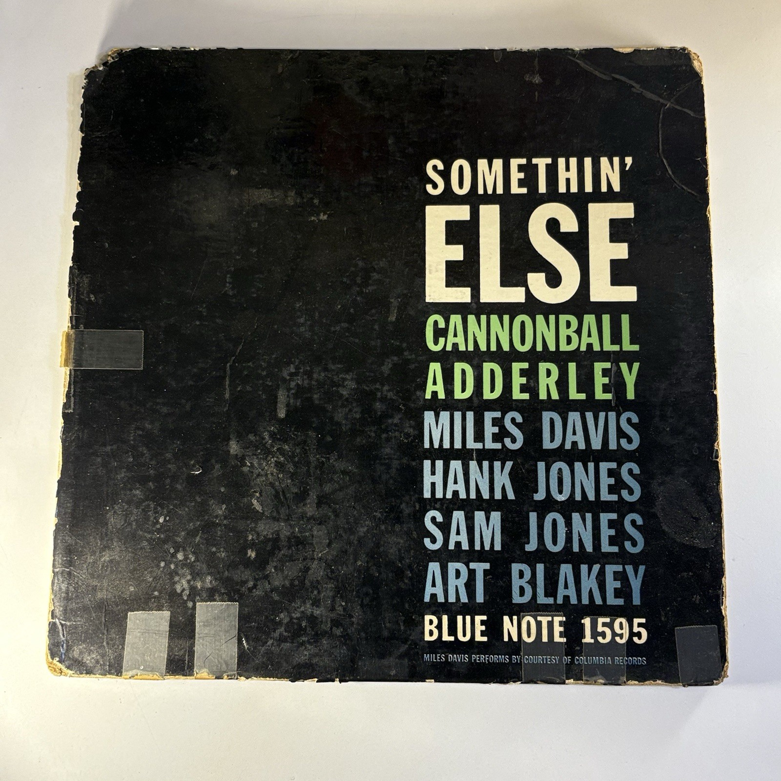 CANNONBALL ADDERLEY MILES DAVIS SOMETHIN' ELSE  1595 LP VINYL RECORD