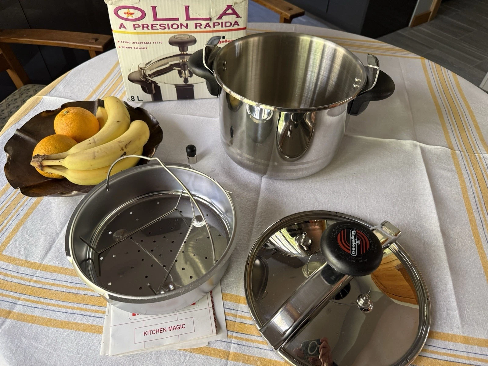 magefesa pressure cooker 8L