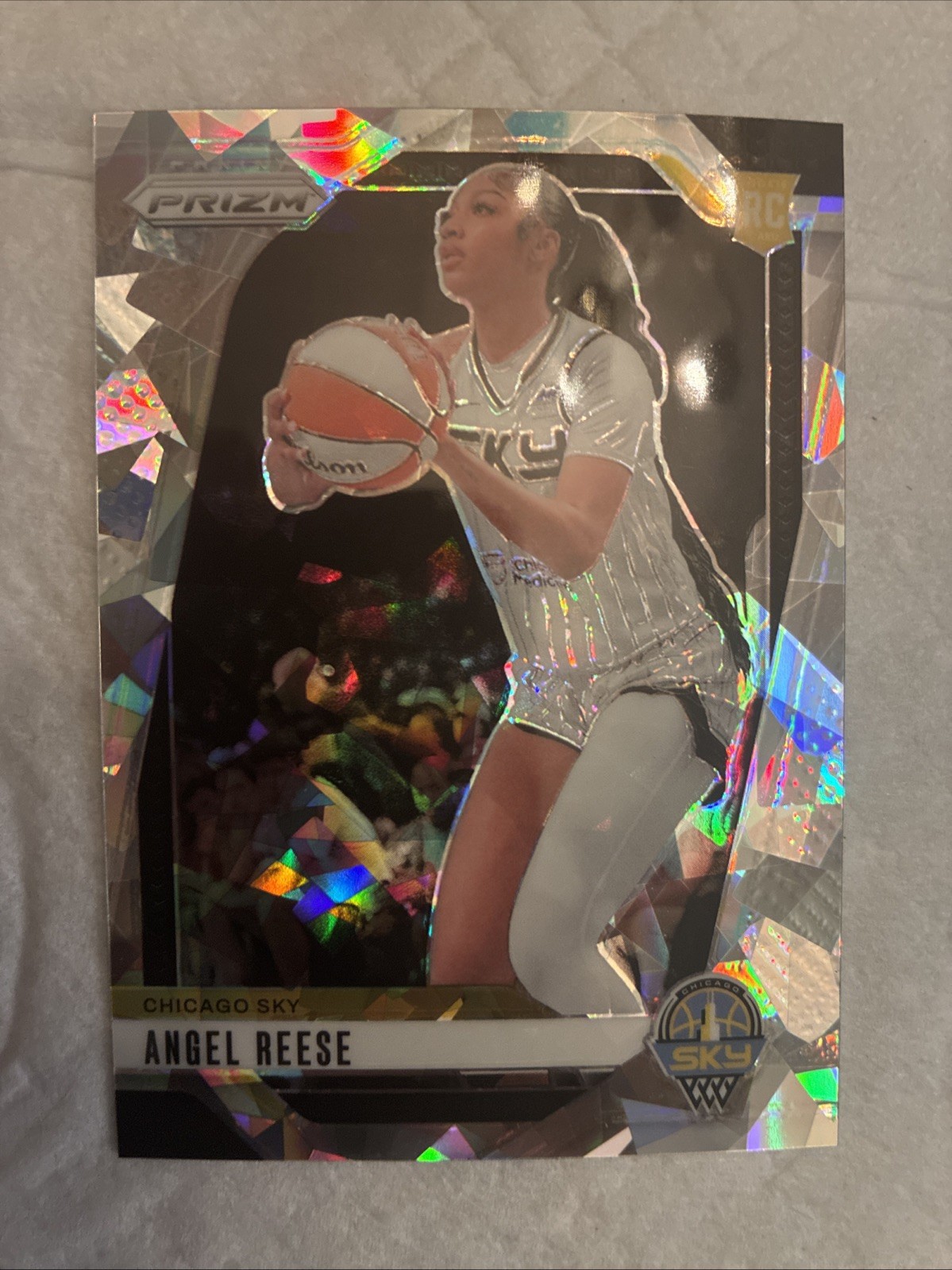 2024 Panini Prizm WNBA - Angel Reese #10 Ice Prizm (RC)