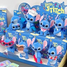 TOPTOY Disney HELLO Stitch Series Confirmed Blind Box Figure Cute Art Toys Hot