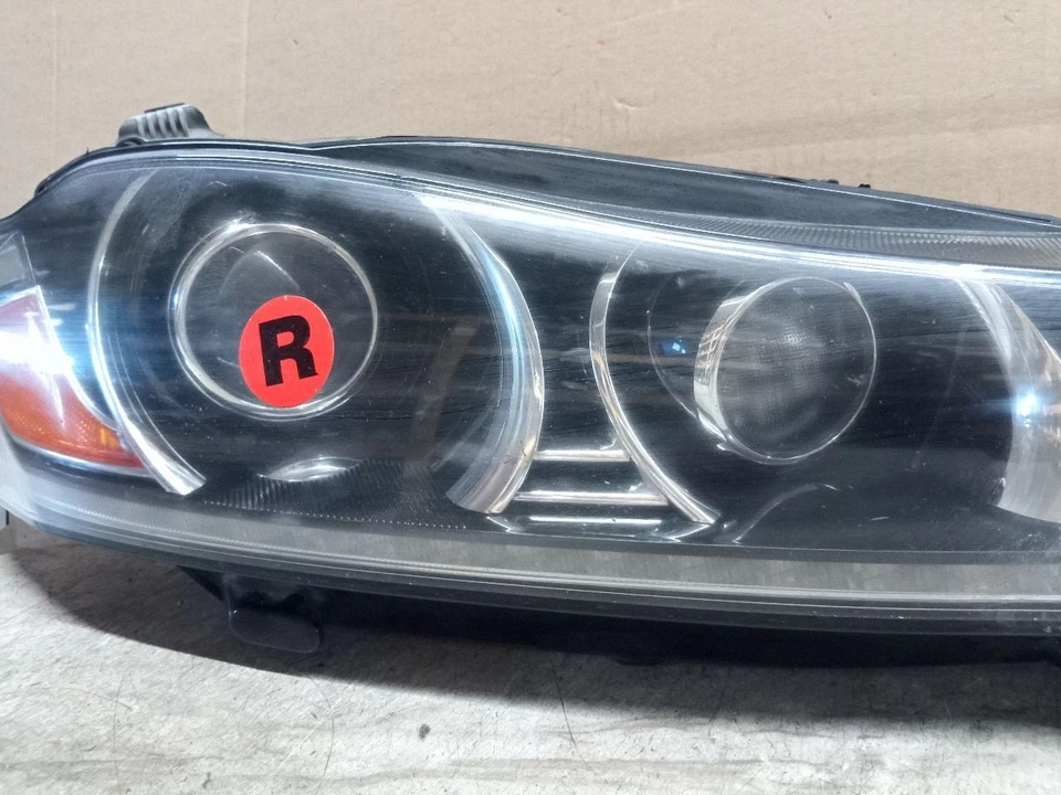 Passenger Headlight Xenon HID Without Adaptive Headlamps Fits 12-15 XF 244070 - Image 2 of 4