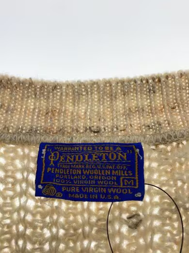 PENDLETON / Knit Sweater (Thick) / Medium / Wool … - image 3