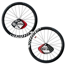 Vittoria Elusion Carbon C42 bicycle Road Bike WheelSet 700C Tubeless Compatible 