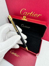 Cartier Must de Cartier Black Lacquer Ballpoi...