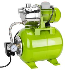 1HP Shallow Well Pump with Pressure Tank, 115V, Stainless Steel Irrigation,