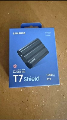 Samsung T7 Shield 2TB Portable External SSD 1050MB/s for Windows/Mac/Android