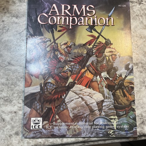 Arms Companion #1120 Iron Crown Enterprises RPG integratore Rolemaster - Foto 1 di 3