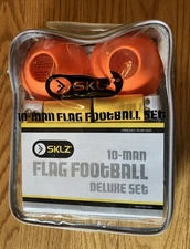 SKLZ Flag Football Deluxe Set 10 Man Set Flags 4 Cones Beach Yard Park Game Play
