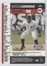 2005 Topps Pack Wars Miguel Cabrera #165 0o9