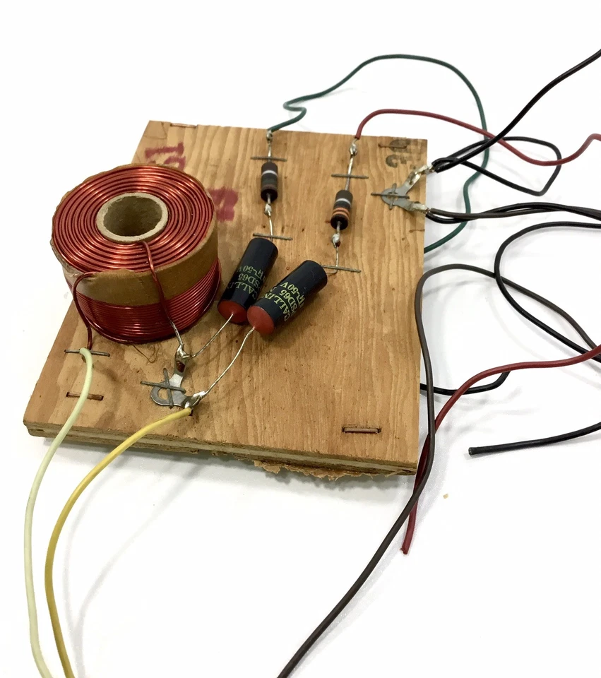 Винтажный кроссовер Fisher из старого динамика протестирован работает идеально аудио - Изображение 2 из 4