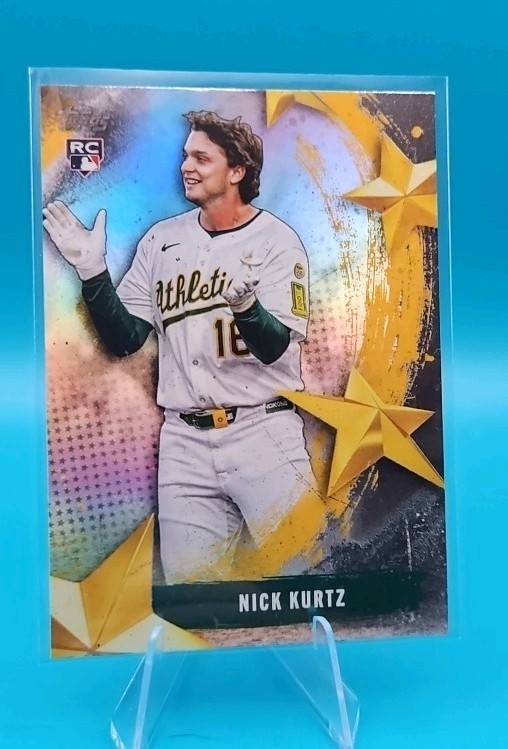 2025 Topps Finest - Common Nick Kurtz #10 Refractor (RC)